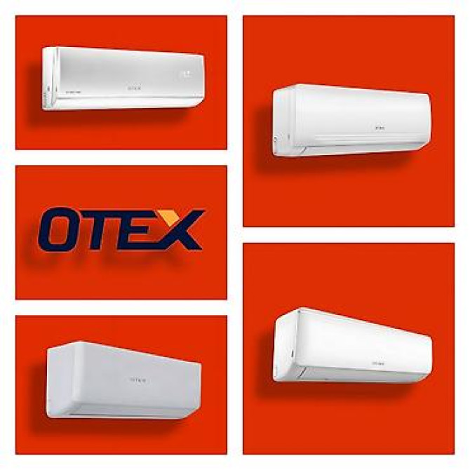 Сплит-система, Otex, Новый, 30-35 м², Инверторный Бишкек - изображение 41