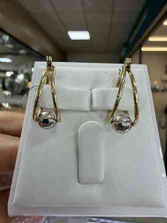 Серьги, Проба 585, Без вставки, Женские, Новый Бишкек