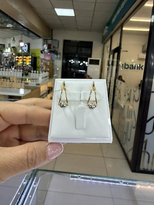 Серьги, Проба 585, Без вставки, Женские, Новый Бишкек - изображение 20