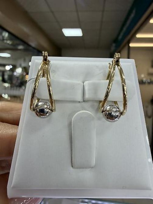 Серьги, Проба 585, Без вставки, Женские, Новый Бишкек - изображение 14