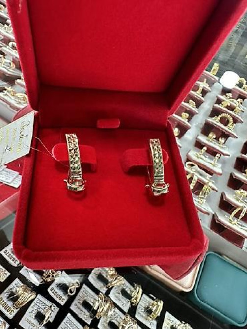 Серьги, Проба 585, Без вставки, Женские, Новый Бишкек - изображение 7