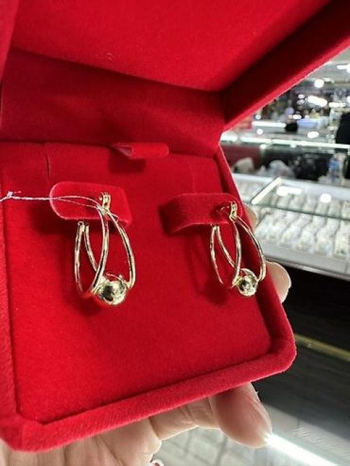 Серьги, Проба 585, Без вставки, Женские, Новый Бишкек - изображение 16