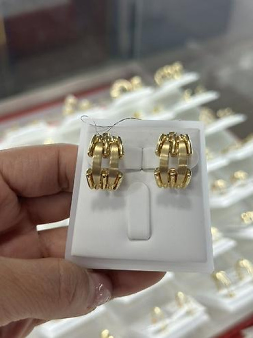 Серьги, Проба 585, Без вставки, Женские, Новый Бишкек - изображение 11