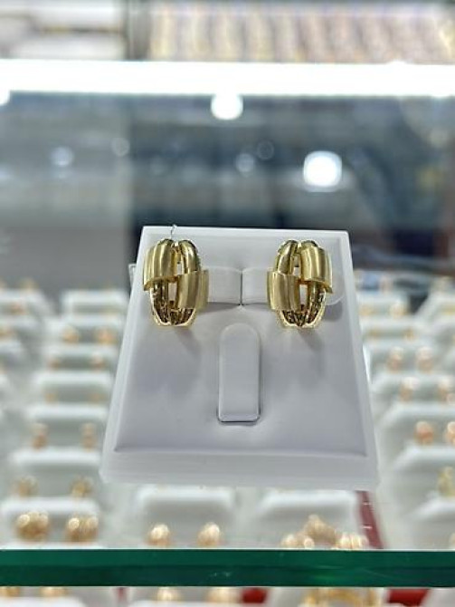 Серьги, Проба 585, Без вставки, Женские, Новый Бишкек - изображение 22