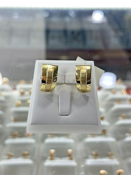 Серьги, Проба 585, Без вставки, Женские, Новый Бишкек - изображение 16