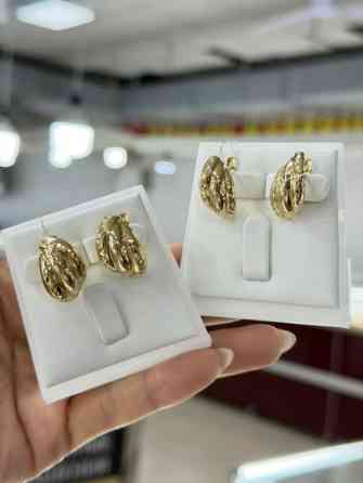 Серьги, Проба 585, Без вставки, Женские, Парный набор, Новый Бишкек