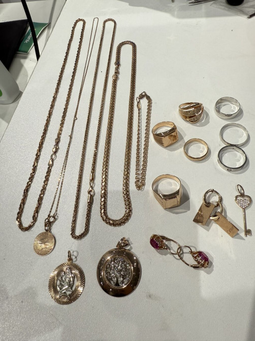 Серьги, Проба 585, Женские, Советские (СССР), Новый Бишкек - изображение 1