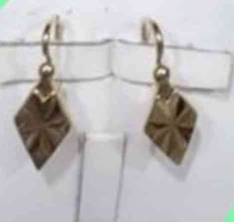 Серьги, Проба 585, Без вставки, Женские, Новый Бишкек