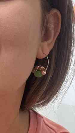 Серьги, Проба 585, Женские, Этно-стиль, Новый Бишкек