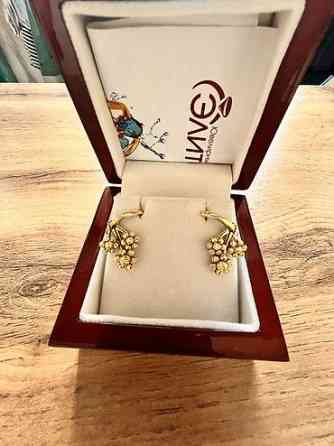 Серьги, Проба 585, Детские, Советские (СССР), Новый Бишкек