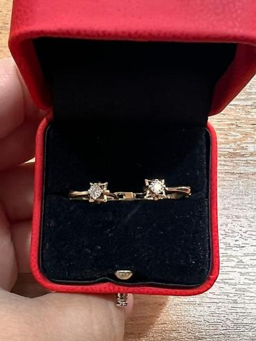 Серьги, Проба 585, Детские, Советские (СССР), Новый Бишкек - изображение 31