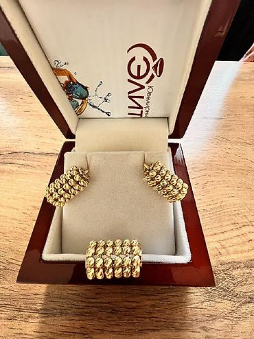 Серьги, Проба 585, Детские, Советские (СССР), Новый Бишкек - изображение 23