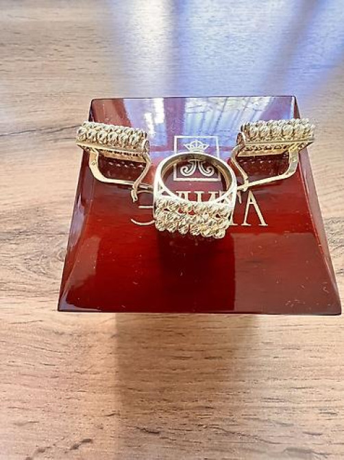 Серьги, Проба 585, Детские, Советские (СССР), Новый Бишкек - изображение 3