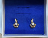 Золотые серьги, 2 пары в комплекте. ( за 2 пары) 1) Миниатюрные Бишкек