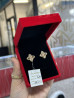 Серьги, Проба 585, Фианит, Женские, Новый Бишкек