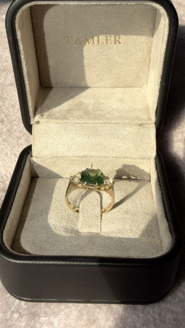 Кольцо, Помолвочное, Проба 585, Женские, Циркон, Ручная работа, Новый Бишкек - сүрөт 1