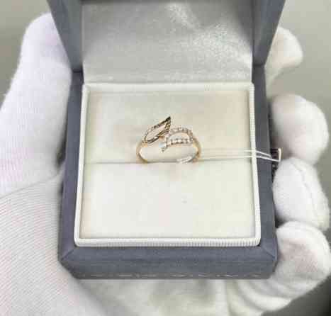 Кольцо, Коктейльное, Проба 375, Женские, Фианит, Новый Бишкек