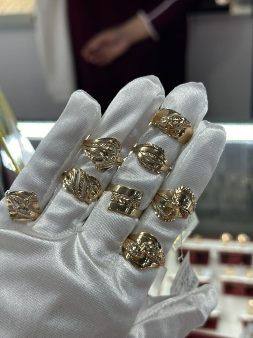 Кольцо, Печатка, Проба 375, Унисекс, Без вставки, Винтажный стиль, Новый Бишкек - изображение 1