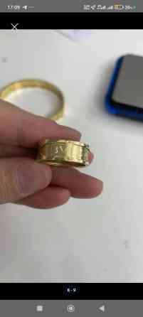 Кольцо, Проба 585, Унисекс, Без вставки Бишкек