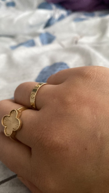 Кольцо, Обручальное, Проба 585, Без вставки, Парный набор, Б/у Бишкек - изображение 1