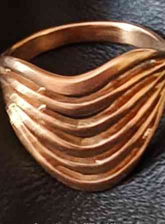 Кольцо, Фаланговое, Проба 583, Женские, Без вставки, Советские (СССР), Новый Бишкек