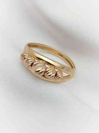 Кольцо, Коктейльное, Проба 585, Женские, Без вставки, Новый Бишкек