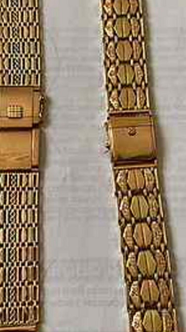 Золотые браслеты на часы покупаю дорого. Золотые часы куплю. Фото на Бишкек - изображение 1