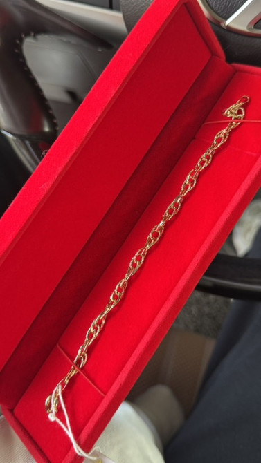 Золотой браслет - Материал: жёлтое золото (визуально классический Бишкек - изображение 1