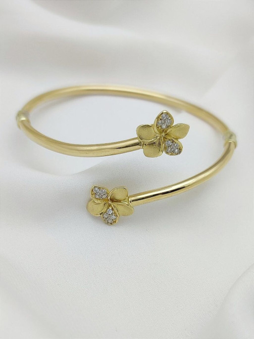 Браслет, Проба 585, Женские, Новый, Винтажный стиль, Парный набор, Ручная работа Бишкек - изображение 1