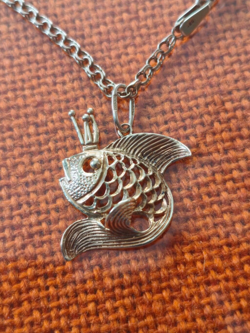 Кулон, Проба 583, Без вставки, Женские Бишкек - изображение 1