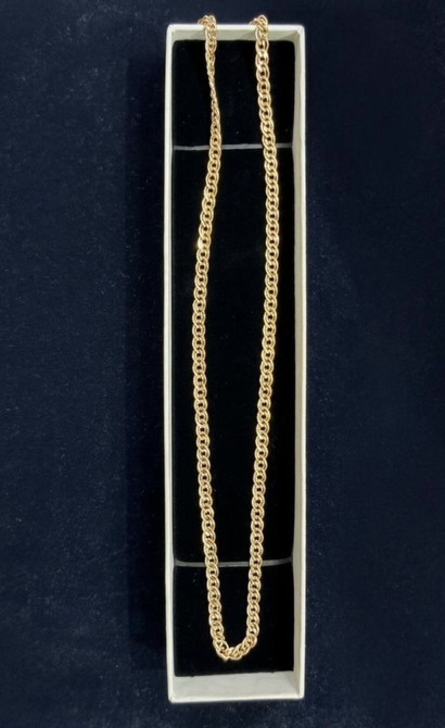 Цепь из красного золота ✨ Проба: 585 Вес: 6.3 грамма Цена за Бишкек - изображение 1