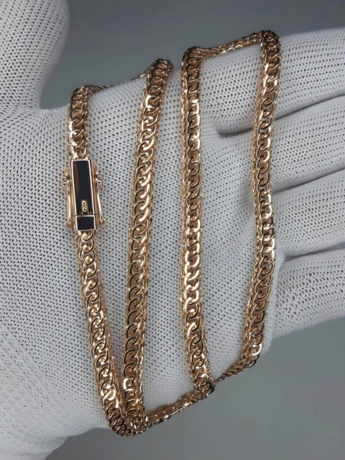 Золотая Цепь Венеция 40 грамм Золото 585 проба Ручная работа Бишкек - изображение 1