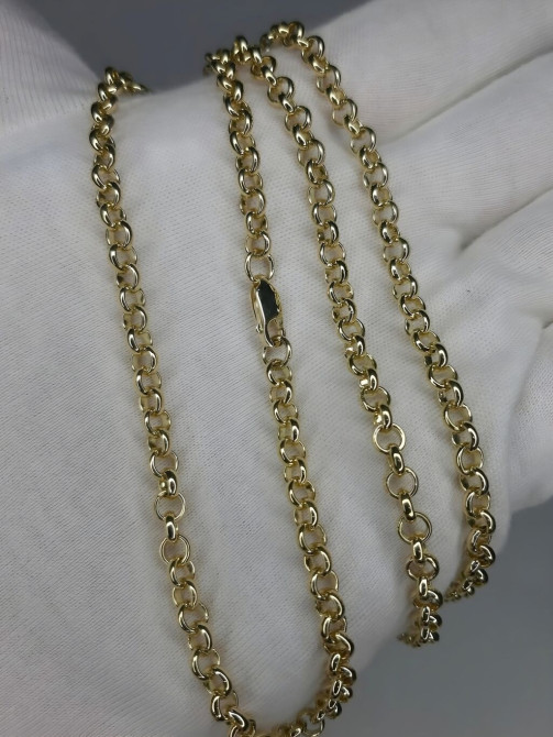 Цепочка из желтого золота с классическим плетением Шопард Бишкек - изображение 1