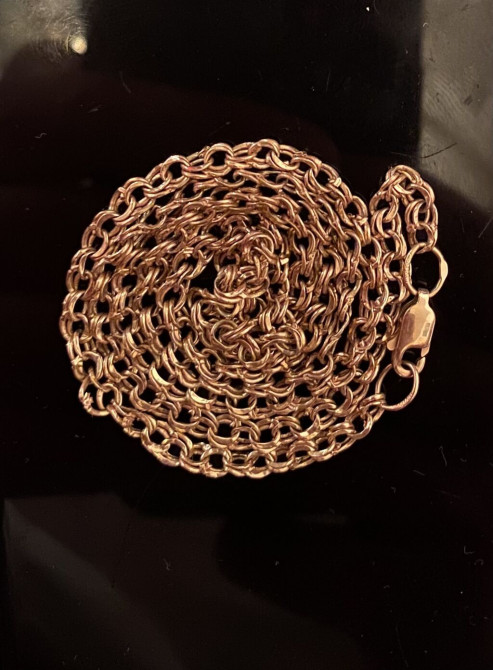 Золотая цепь ADAMAS (Россия), 585 проба, 50 см Продаю изящную золотую Бишкек - изображение 1