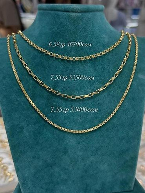 Золото за грамм 10500.сом Бишкек - изображение 13