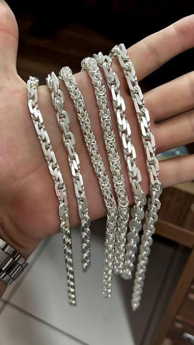 Ювелирные услуги Изготовление Цепей и Браслетов ⛓️???? Серебро 925-960 Бишкек - изображение 49