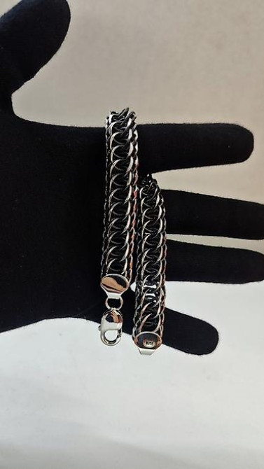 Серебряный браслет Император 50 грамм Делаю на Заказ Золотые и Бишкек - изображение 23