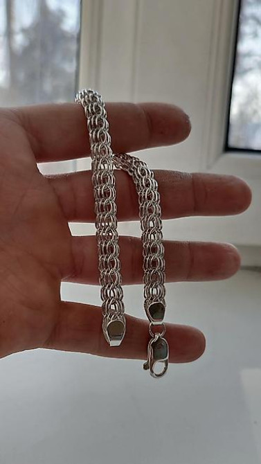 Серебряный браслет Император 50 грамм Делаю на Заказ Золотые и Бишкек - изображение 15