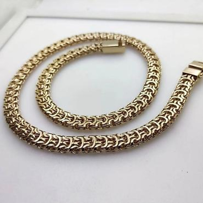 Цепь для бензопилы, Проба 585, Мужские, Новый, Ручная работа Бишкек - изображение 40