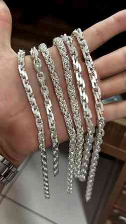 Цепь для бензопилы, Бисмарк, Проба 585, Мужские, Новый, Ручная работа Бишкек