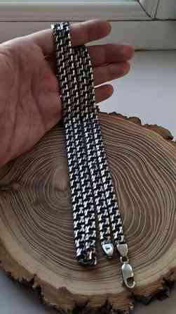 Цепь для бензопилы, Бисмарк, Проба 585, Мужские, Новый, Ручная работа Бишкек