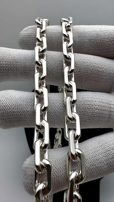 Цепь для бензопилы, Бисмарк, Проба 585, Мужские, Новый, Ручная работа Бишкек - изображение 58