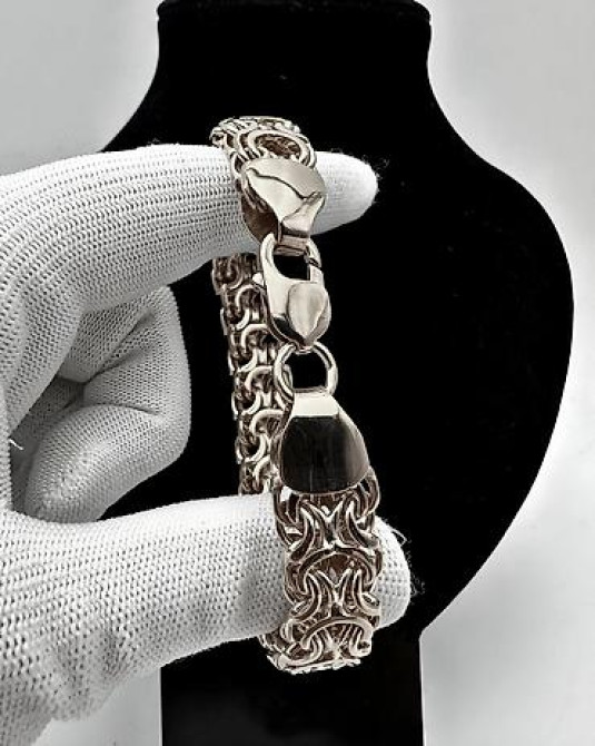 Цепь для бензопилы, Бисмарк, Проба 585, Мужские, Новый, Ручная работа Бишкек - изображение 27