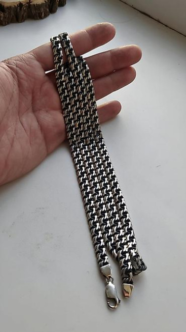 Цепь для бензопилы, Бисмарк, Проба 585, Мужские, Новый, Ручная работа Бишкек - изображение 63