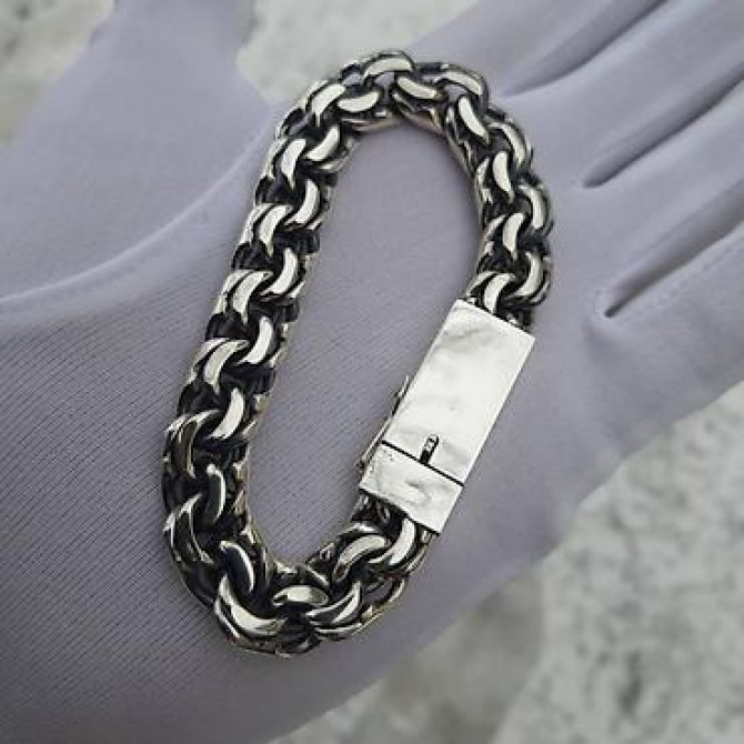 Цепь для бензопилы, Бисмарк, Проба 585, Мужские, Новый, Ручная работа Бишкек - изображение 55