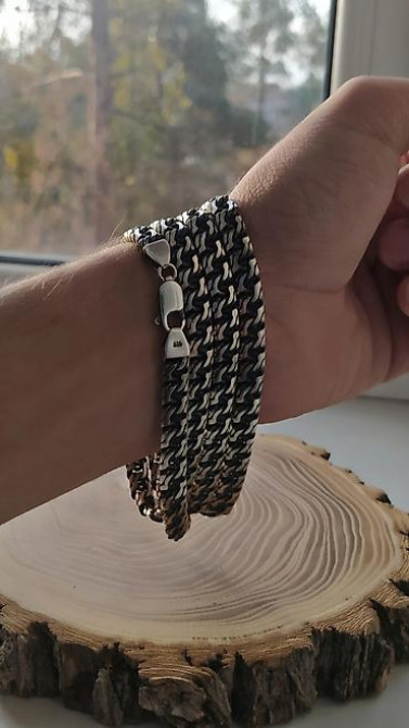 Цепь для бензопилы, Бисмарк, Проба 585, Мужские, Новый, Ручная работа Бишкек - изображение 36