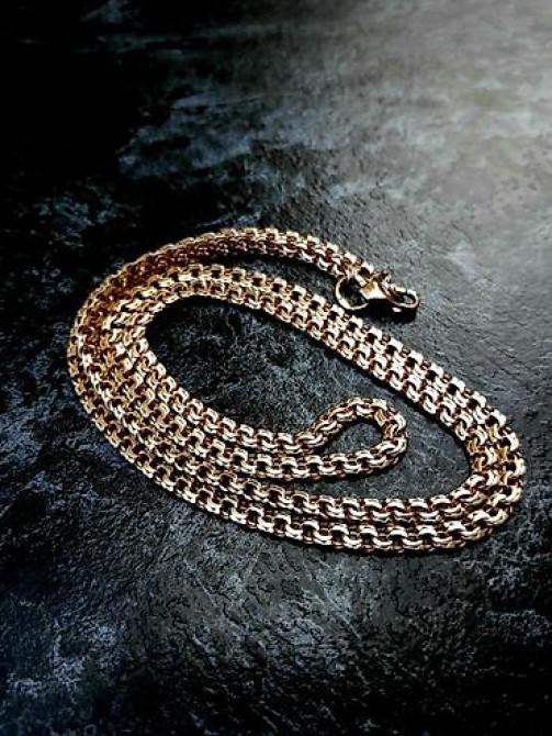 Цепь для бензопилы, Бисмарк, Проба 585, Мужские, Новый, Ручная работа Бишкек - изображение 44