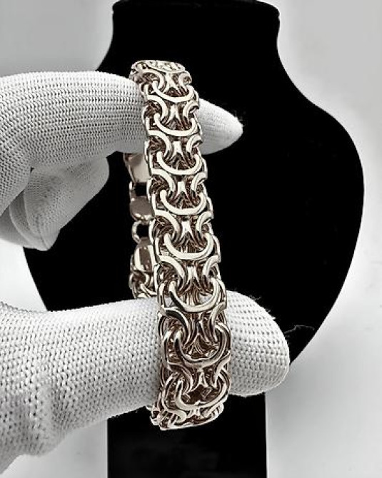 Цепь для бензопилы, Бисмарк, Проба 585, Мужские, Новый, Ручная работа Бишкек - изображение 57