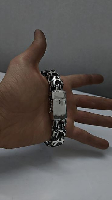 Цепь для бензопилы, Бисмарк, Проба 585, Мужские, Новый, Ручная работа Бишкек - изображение 51