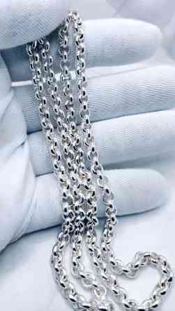 Цепочка Шопард из стерлингового серебра. Серебро 925 проба Состоит из Бишкек